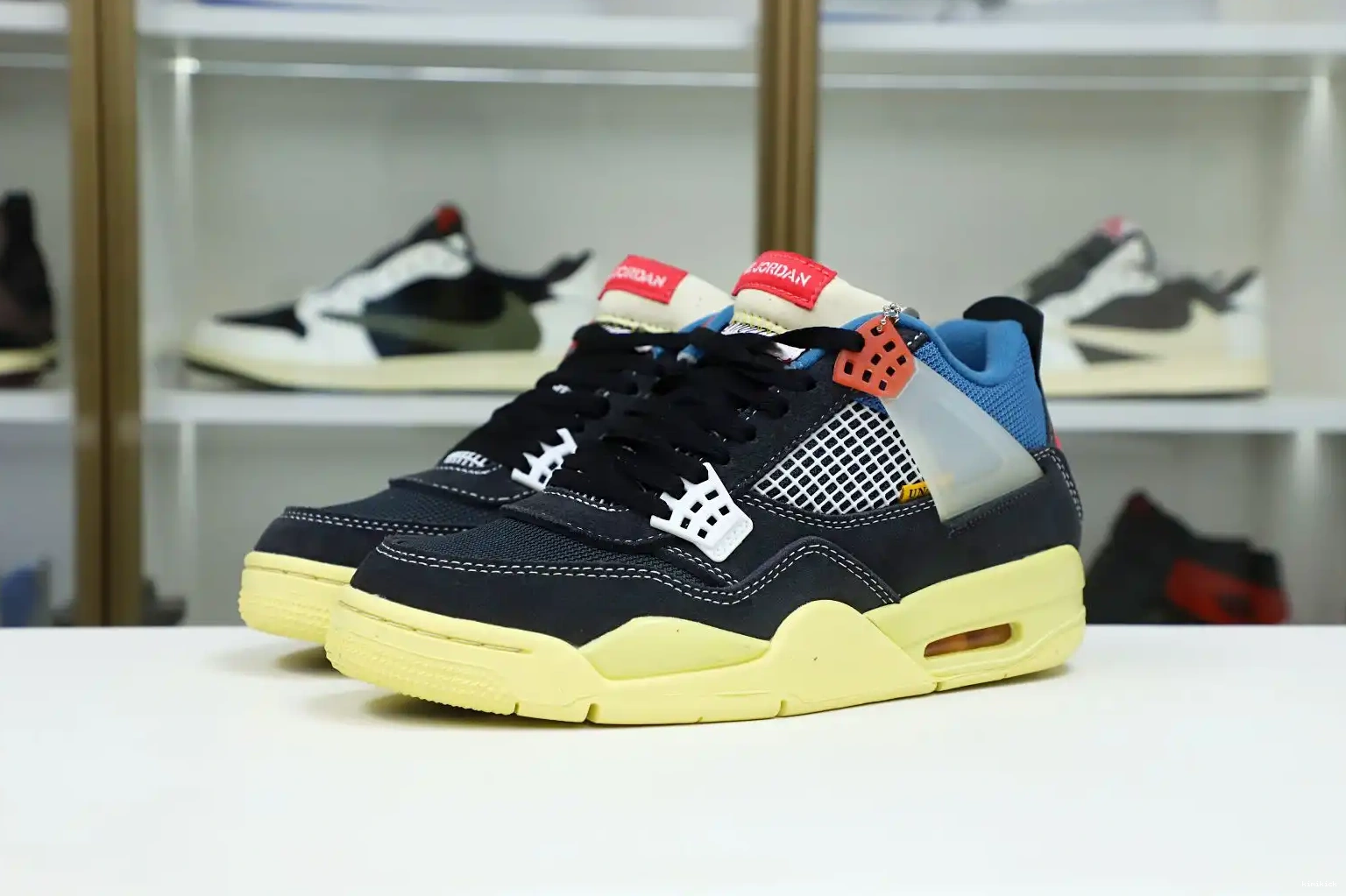X NOIR' RETRO Kimikick UNION LA AIR 4 'OFF JORDAN 0527
